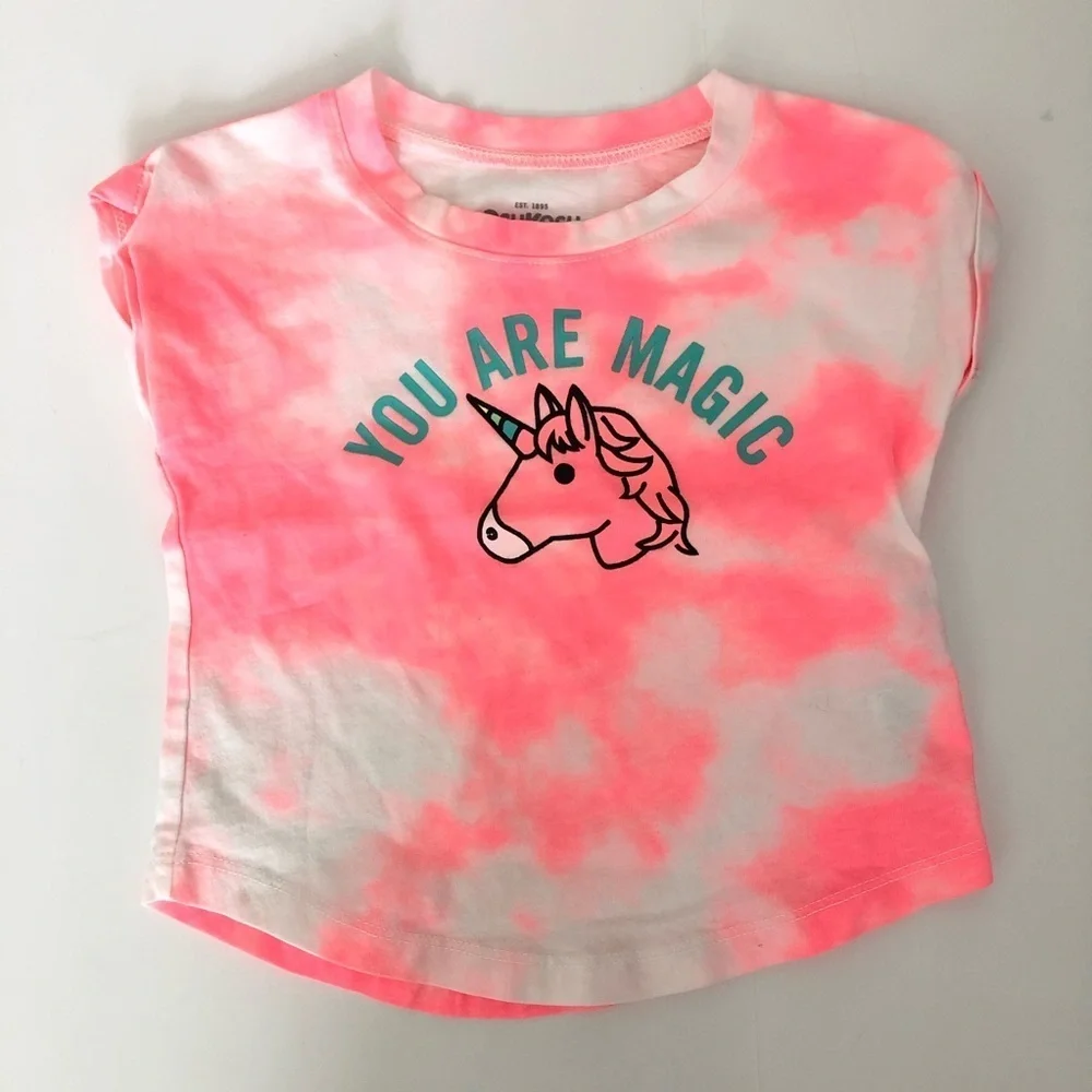 OshKosh B’gosh Toddler Girl Graphic T-Shirt Size 12-18 Months